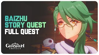 Baizhu Story Quest Full Quest Lagenaria Chapter Act 1  Genshin Impact [upl. by Adnuahsor]