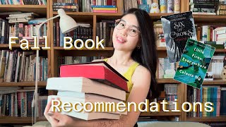 5 books for fall  Fall book recommendations fantasy books literary fiction [upl. by Jaine]