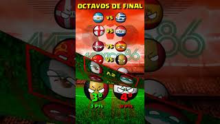 MEXICO en el mundial de MEXICO 1986 countryballs [upl. by Hofmann302]