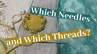 Which Needle to Use Hand StitchingEmbroidery [upl. by Thgirw190]