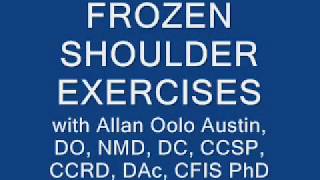 FROZEN SHOULDER EXERCISES part 2  Trigenics OAT Procedure  Frozen Shoulder Cure [upl. by Perreault]