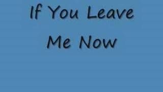 Stevie B  If You Leave Me Now [upl. by Schaab]