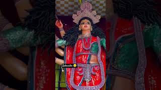 65 feet  Tallest Durga Mata  hyderabad  navaratri durgamaa youtubeshorts viralvideo 1m [upl. by Agustin641]