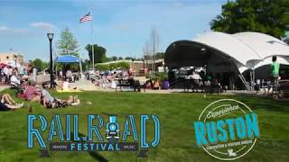 Railroad Fest  Ruston La 2017 FIRST ANNUAL MUSIC FESTIVAL [upl. by Cirone]