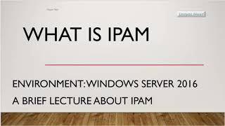 IPAM explanation in details  IP Address Management [upl. by Idona]