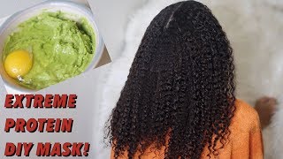 Extreme Deep Conditioning Protein Treatment for Rapid Hair Growth and Damaged Hair  Natural Hair [upl. by Evette959]