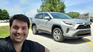 2024 RAV4 XLE AWD in Silver Sky Metallic [upl. by Kimberlyn]