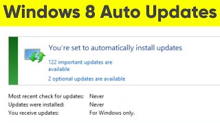 How to Repair Automatic Updates for Windows 8 Still works in 2024 [upl. by Marthe]