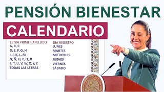 LA PRESIDENTA Publica Calendario Pensión y Nuevos Derechos [upl. by Kort]