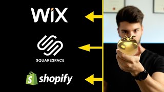 Wix vs Squarespace vs Shopify  Which one is the best for YOU [upl. by Bunch915]