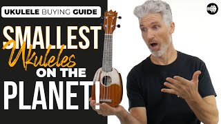 Smallest Ukuleles On The Planet Ultimate Ukulele Buying Guide [upl. by Airat]