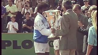 Ronald Agenor Wins Genova ATP World Tour  1990 [upl. by Ailbert914]