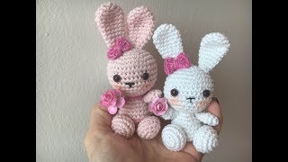 Teje conejo amigurumis by Petus English subtitles [upl. by Carina]