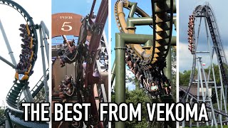 Top 15 Roller Coasters by Vekoma Rides [upl. by Clarhe]