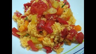 Cous cous di verdure [upl. by Kinemod324]