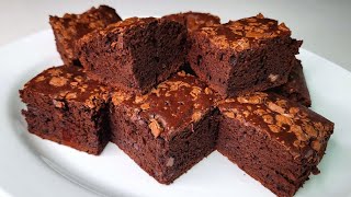 Moist amp decadent cakey brownies full recipe [upl. by Millard]