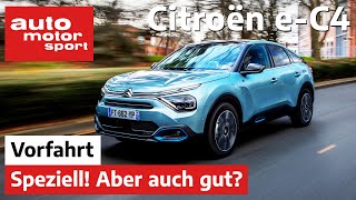 Citroen eC4 2021 Erfrischend anders  aber auch gut – ReviewFahrbericht  auto motor und sport [upl. by Eniamreg]