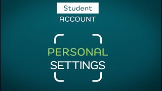 Classera EN student vid3 Personal Settings v1 [upl. by Einttirb193]