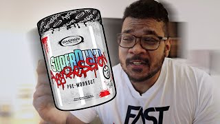 SUPERPUMP AGGRESSION PreWorkout Review gaspari gym [upl. by Nnylirak]