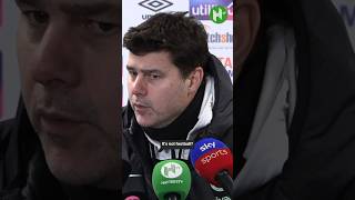 Pochettino TAKEN ABACK by reporter questioning Chelseas tactics 😳 [upl. by Avram769]