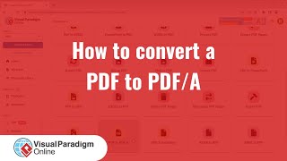 How to Convert PDF to PDFA [upl. by Scrivens]