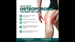 5 Facts About Osteoporosis You Probably Didnt Know osteoporosis [upl. by Llerdnek]