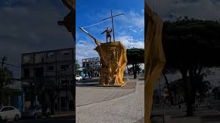 Mar de Ajó Argentina Monumento El libertador y el mar [upl. by Repsag]