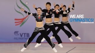 2012 Aerobic Worlds SOFIA  Aerobic Step and Dance Finals  We are Gymnastics [upl. by Treble]