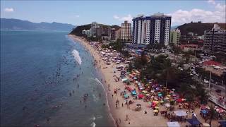 Caraguatatuba  SP  Praia Martin de Sá Vista de Cima Mavic Pro [upl. by Eiramaneet]