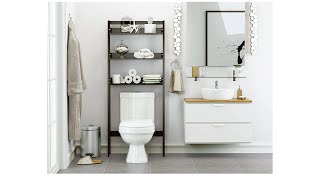 Bathroom Organizer Over The Toilet Bathroom Spacesaver [upl. by Atteuqram]