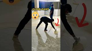 Floor paint design for home  Epoxy resin art for beginners  Epoxy Floors paint work epoxy shorts [upl. by Gerald425]