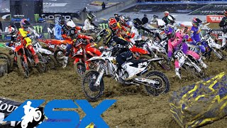 Supercross Round 3 250SX Highlights  San Diego CA Petco Park  Jan 22 2022 [upl. by Karine]