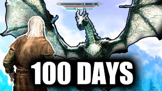 Can I Survive 100 Days in Hardcore Survival Mode  Perfectly Balanced Skyrim Challenge [upl. by Neeloc]