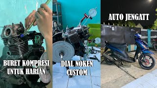 BORE UP MIO KARBU 58 HARIAN AMAN  SUARA GAHAR  AUTO JENGATTT [upl. by Haonam]