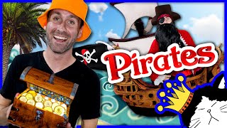 🏴‍☠️ Pirates Song  Learn about Pirates and Buried Treasure  Mooseclumps  Kids Learning Songs [upl. by Witt]