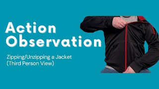 ZippingUnzipping a Jacket Third Person View [upl. by Zelten]