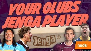 NRL JENGA PLAYERS PART 2 Who are the key players for each side [upl. by Player]