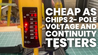 Cheap as chips Martindale VT12 Voltage  Continuity Tester [upl. by Yriek]