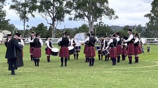 Emmanuel College Highlanders Medley 2022 Maclean Highland Gathering [upl. by Lamrouex]