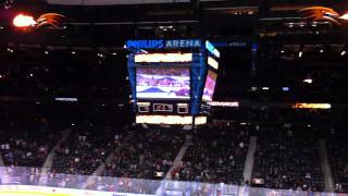 Atlanta Thrashers Goal 1011 LIVE [upl. by Annovahs]