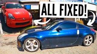 Fixing and DRIVING Both Nissan 350zs BACK IN ACTION [upl. by Normac]