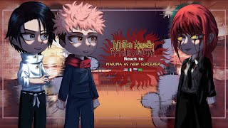 JUJUTSU KAISEN react to MAKIMA as new sorcerer •🇺🇸🇲🇽🇷🇺🇧🇷• รђєєɭภєɭɭ☆ [upl. by Adirahs366]