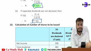 18 Question 7 Dividend Decision  Ca Inter FM Dividend Decisions  ICAI Study Material [upl. by Perlman]