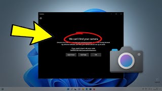 Fix We cant find your camera Error 0xA00F4244 in Windows 11  10  How To Solve Camera 📷✔️ [upl. by Garlen]