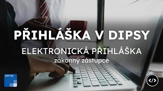 JAK NA PŘIHLÁŠKU v DiPSy  elektronická přihláška zákonný zástupce  jaknaweby [upl. by Boggs]