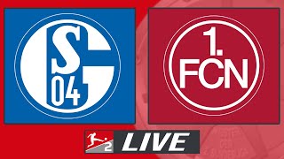 FC Schalke 04  1 FC Nürnberg  29 Spieltag 2 Bundesliga Liveradio [upl. by Thun306]