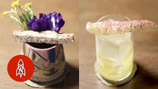 Garnishing Cocktails With Edible Insects [upl. by Aissyla198]