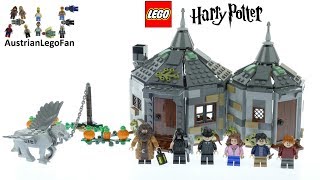 I built Hagrid’s Hut LEGO Wizarding World Day 3 lego legoharrypotter harrypotter [upl. by Awuhsoj]