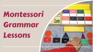 Elementary Montessori Grammar Lessons [upl. by Hook]