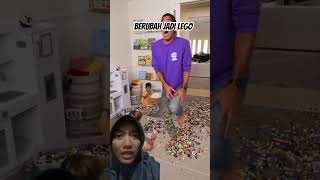 Berubah jadi lego lego brickseek funny bricklife toys bricksking satisfying brickbuilt baby [upl. by Fulton]